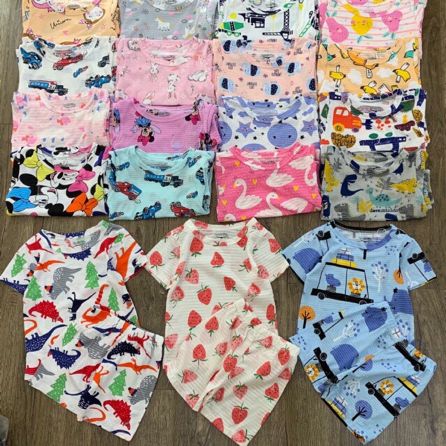Bộ cotton tre cho bé