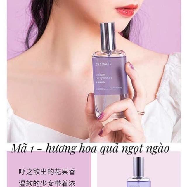 [Hot Tiktok] Xịt Thơm Toàn Thân Body Mist Shimang Hương Nước Hoa Quyến Rũ 50ml | BigBuy360 - bigbuy360.vn