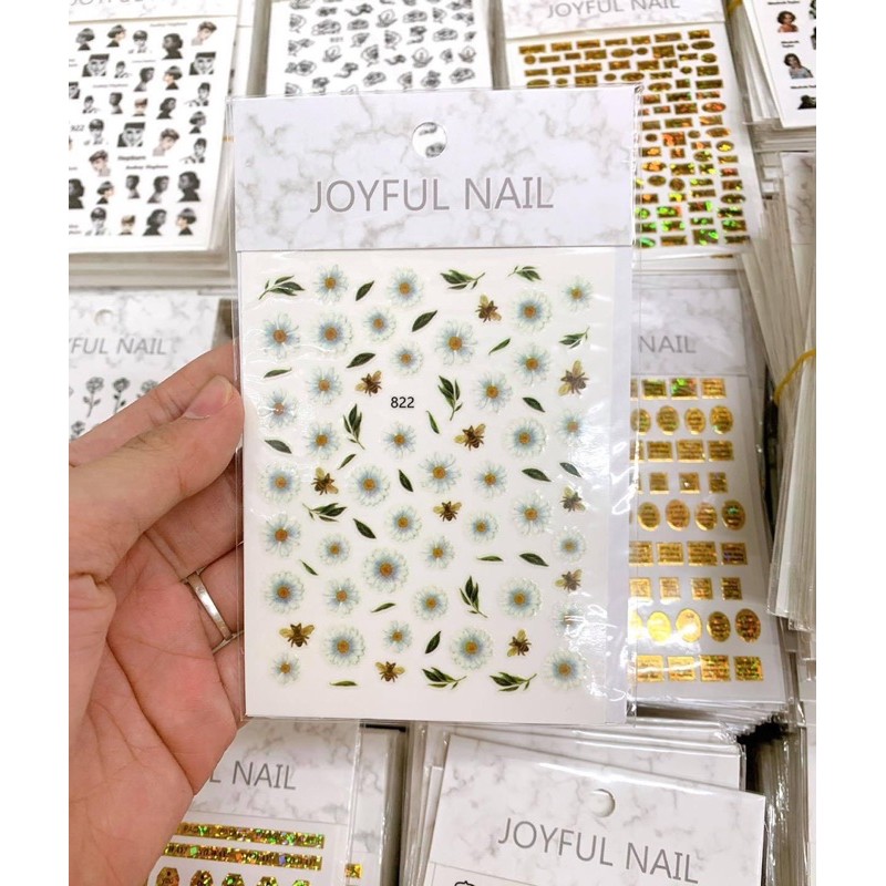 dán trang trí móng tay chân , Sticker mã 925 và các mẫu mới