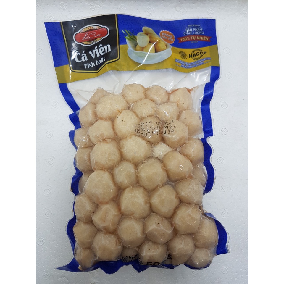 Cá viên chiên La Cusina 500g giá rẻ, không hàn the