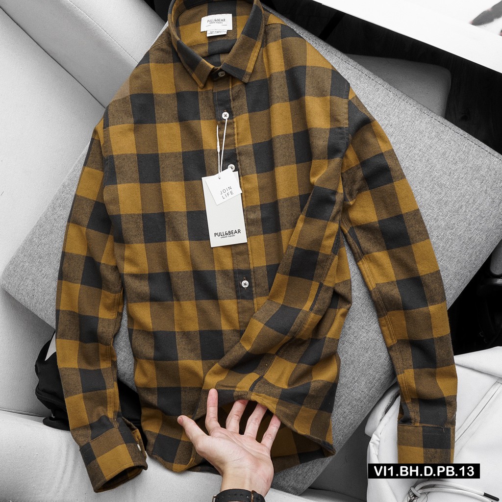 Aó sơ mi nam Flannel Pb việt nam xuất khẩu | BigBuy360 - bigbuy360.vn