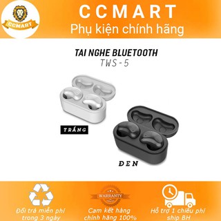 Tai nghe Bluetooth Remax TWS-5 True wireless cao cấp - Kết nối V5.0