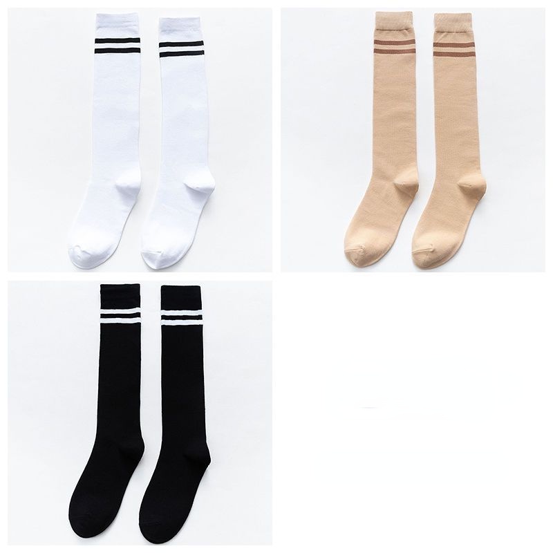 Vớ Ống Dài Tới Bắp Chân Hai Thanh Phong Cách Bóng Chày Nhật Bản Dễ Thương Thời Trang Mùa Hè Dành Cho Bạn Nữ