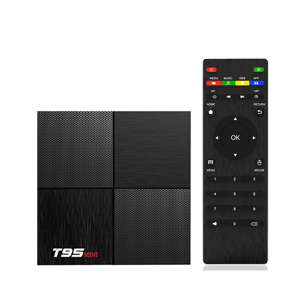 Tv Box 2gb + 16gb Android 9.0 T95Mini Allwinner H6 Quad-Core Cortex-A5 Media Player T95 Mini 2.4wifi Và Phụ Kiện