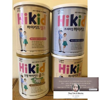 Sữa Hikid Vani - Hikid Dê -hàng chuẩn nội địa Hàn