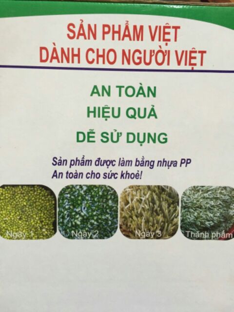 Thiết bị làm giá sạch tại nhà