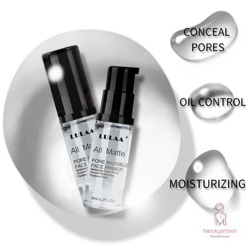 Kem lót kiềm dầu bền màu lâu trôi 6ml nhãn hiệu LULAA | BigBuy360 - bigbuy360.vn