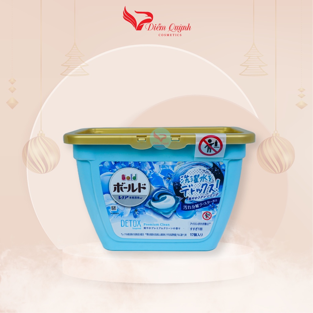 Viên giặt xả Gel Ball Bold Nhật Bản