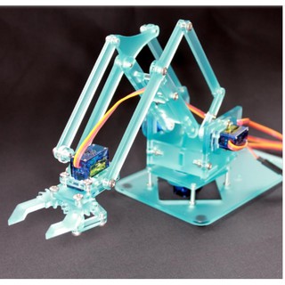 Cánh Tay Robot 4 Bậc Tự Do Mica DIY động cơ Servo SG90