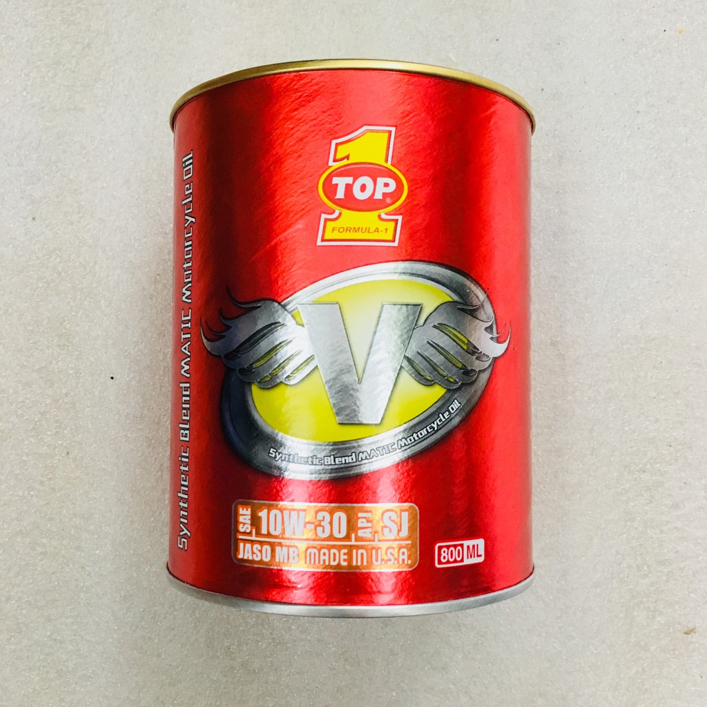 NHỚT TOP 1 SUPER V 10W30 DUNG TÍCH 800ML - XE TAY GA