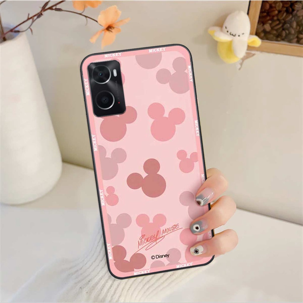 Ốp lưng điện thoại Oppo A76 hình mic key min nie mouse thời trang, vỏ ốp rẻ đẹp