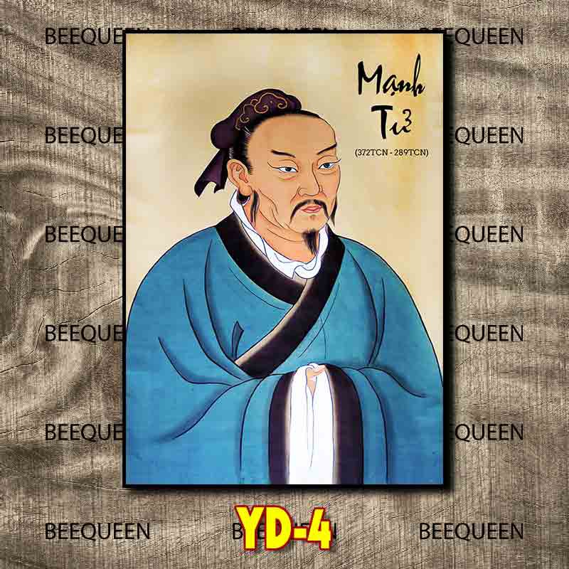 Tranh Phục Chế Danh Y Tuệ Tĩnh Thiền Sư - Nguyễn Bá Tĩnh | YD15