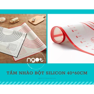 Cây lăn bột inox và Tấm nhào bột Silicone