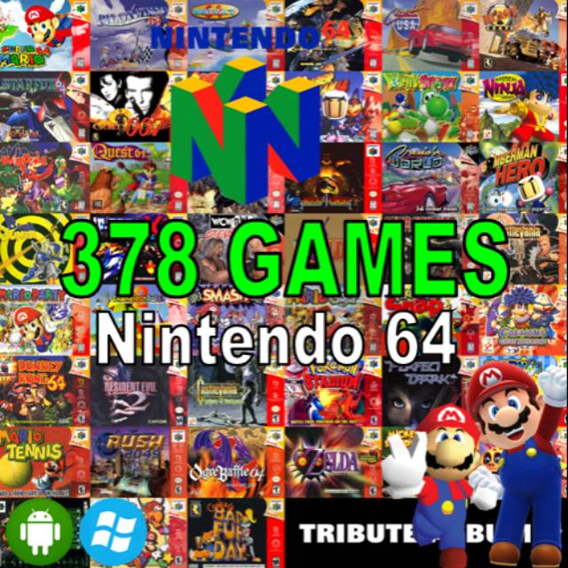 Máy Chơi Game Nintendo 64 (N64) Cho Android Và Laptop