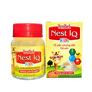 tổ yến yến việt nest IQ chưng sẵn trẽ em 65ml