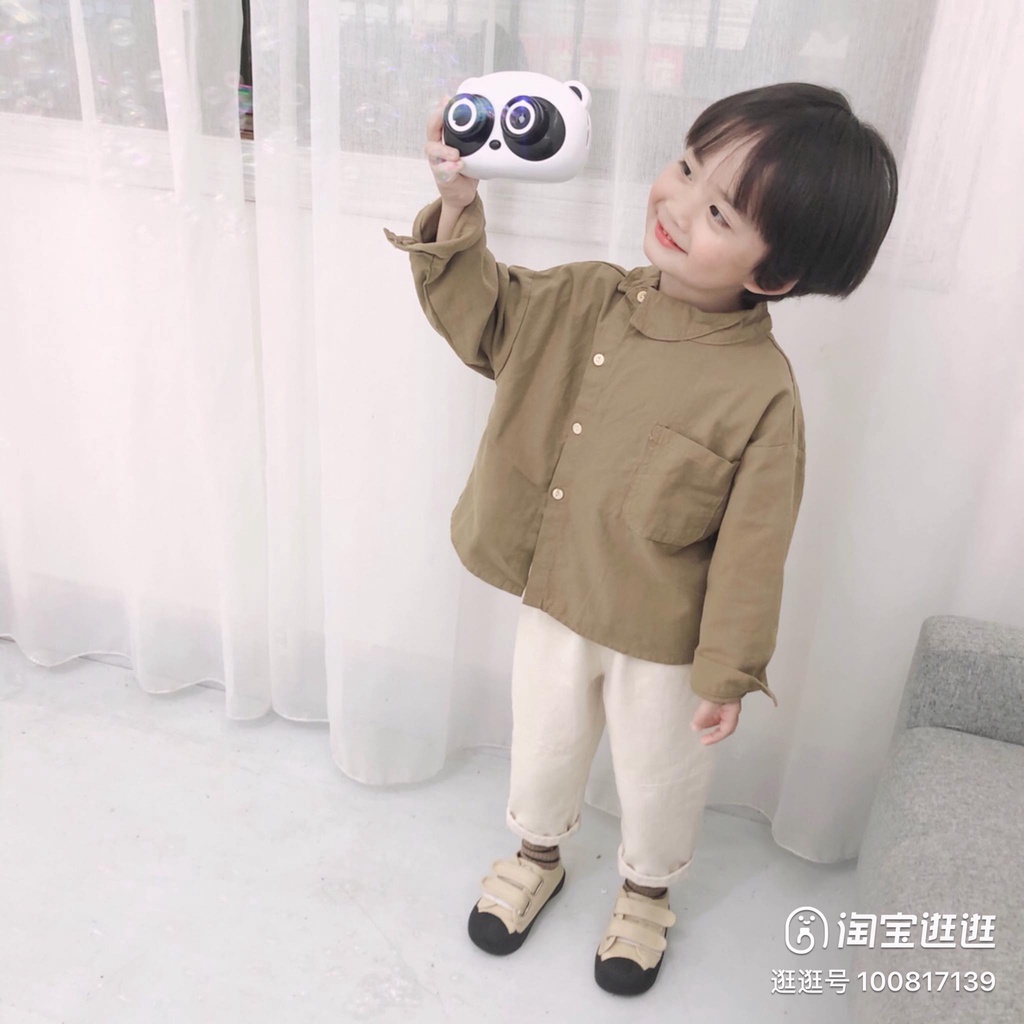 Quần jean Hàn Quốc túi rộng phù hợp bé trai bé gái size 80-140