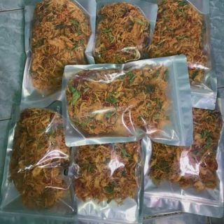 1kg khô gà xé cay lá chanh