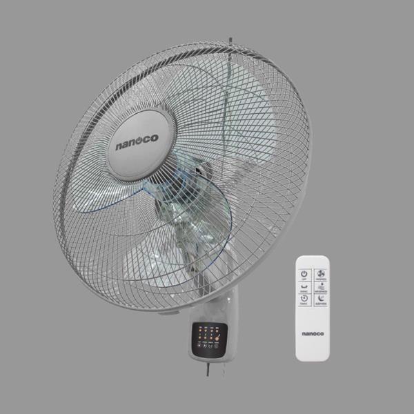Quạt treo tường có remote Nanoco NWF1612RC-BE/NWF1612RC-G
