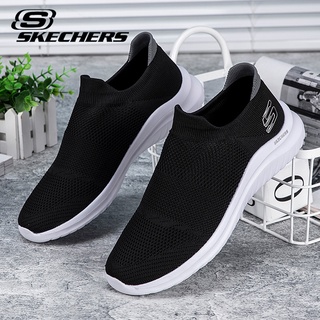 Giày Slip on Nữ Giày thể thao thời trang Giày lười thoáng khí nam Giày chạy bộ thông thường * Skechers _ Kasut Kasual Wanita
