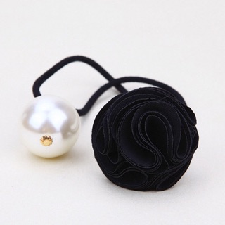 🌸Buộc tóc hoa hồng voan