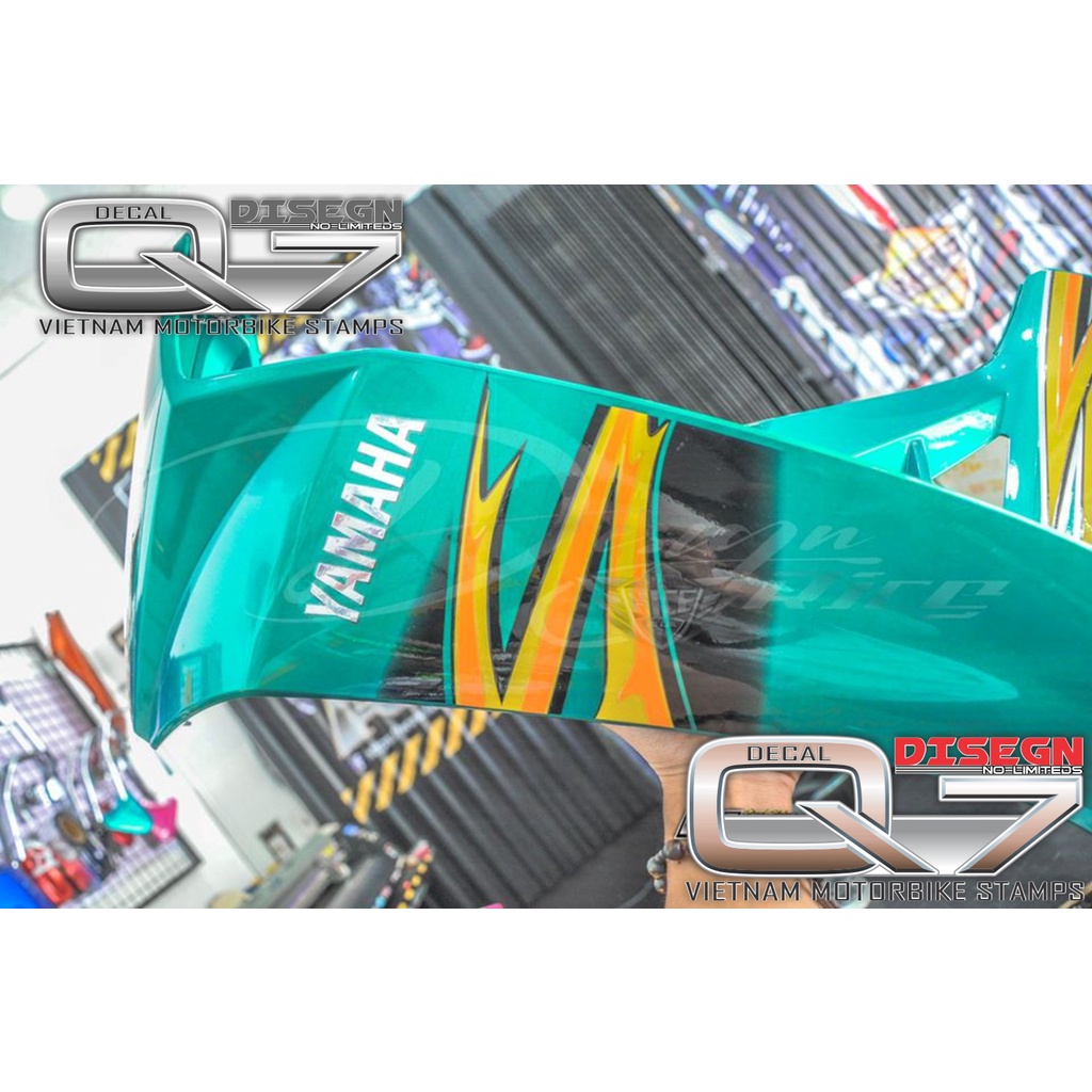 Tem Rời Sirius 110 Xanh Bạc