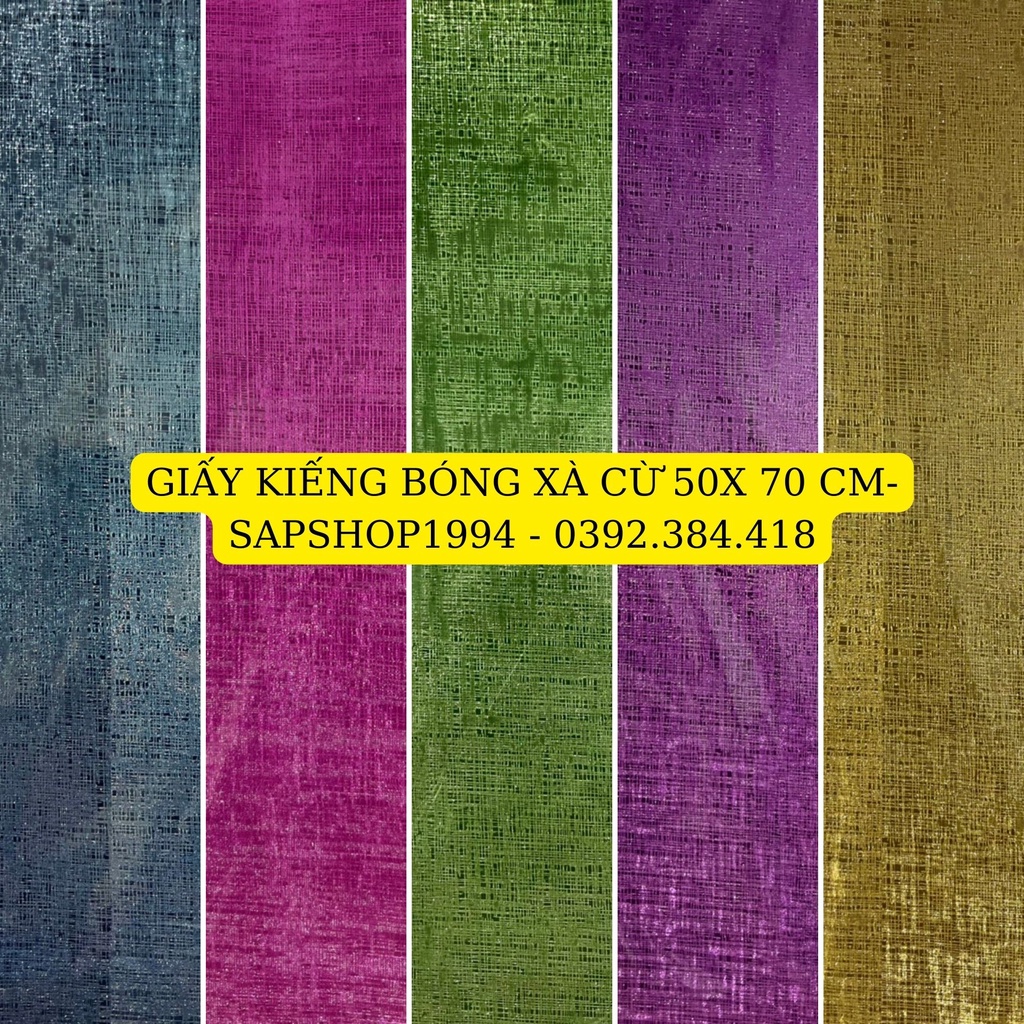 [10 TỜ] GIẤY KIẾNG  XÀ CỪ CAO CẤP HOẠ TIẾT LƯỚI 50X70 CM