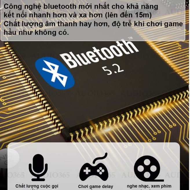 Tai nghe Bluetooth S10 pro bản cao cấp v5.2, tai nghe không dây tích hợp sạc dự phòng Chống bụi bẩn, chống thấm nướcIPX5
