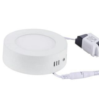 Đèn Led ốp trần nổi 12W tròn đường kính 170cm ánh sáng trắng, vàng