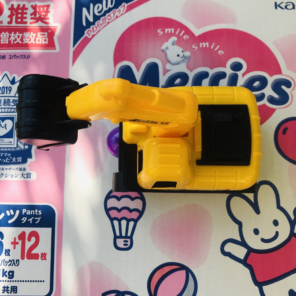 Xe máy xúc, xe công trình có nhạc và đèn cho bé