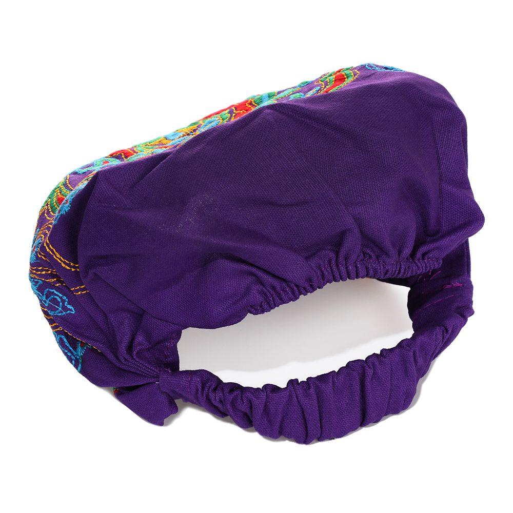 Mũ Trùm Đầu Màu Đỏ In Họa Tiết Hoa Phong Cách Mexico Cho Nữ