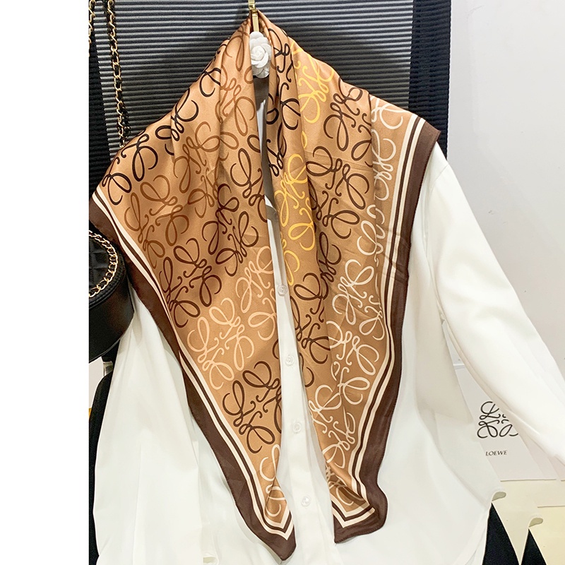 Khăn Choàng Chống Nắng Hình Vuông 90cm(35.4inch) Tudung WJ1007-102-03 Thời Trang