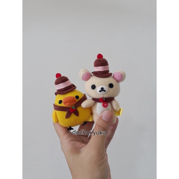 Gấu bông Korilakkuma & gà Kuroitori