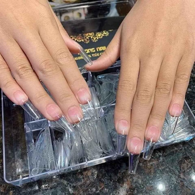 Móng up hsm from thang màu trong