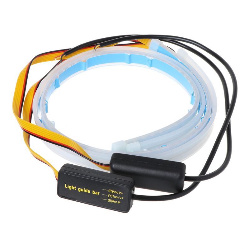 Đèn LED DRL Siêu Mỏng Linh Hoạt Chống Thấm Nước Cho Xe Hơi