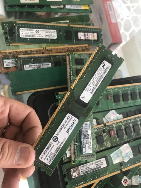 Ram ddr3 2G/1333 hàng tháo máy chân vàng choé | BigBuy360 - bigbuy360.vn