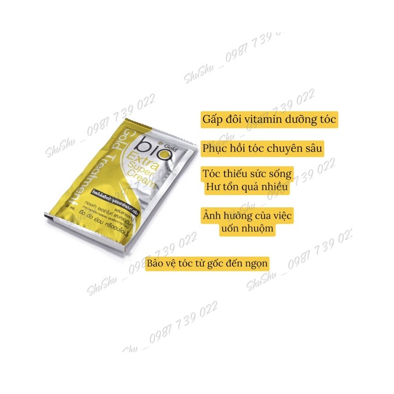 [ JUNHEE AUTH ] Hộp 24 gói Kem ủ tóc Bio Treatment trộn màu