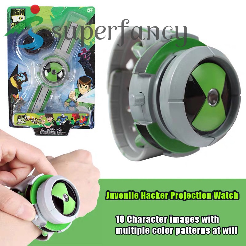 Đồng hồ đeo tay BEN 10 đồ chơi chiếu hình dành cho bé