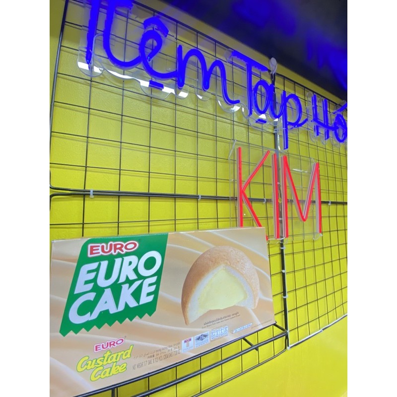 Bánh trứng thái EURO CAKE hộp 204g