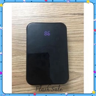 Pin sạc dự phòng smart Power Box 10000mah mặt kính hiển thị % pin rõ nét chính hãng giá tốt luis.shop1 king.shop.12