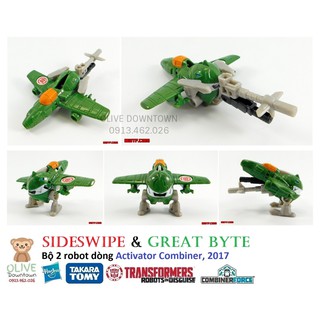 SIDESWIPE & GREAT BYTE - Bộ 2 robot dòng Activator - TRANSFORMERS