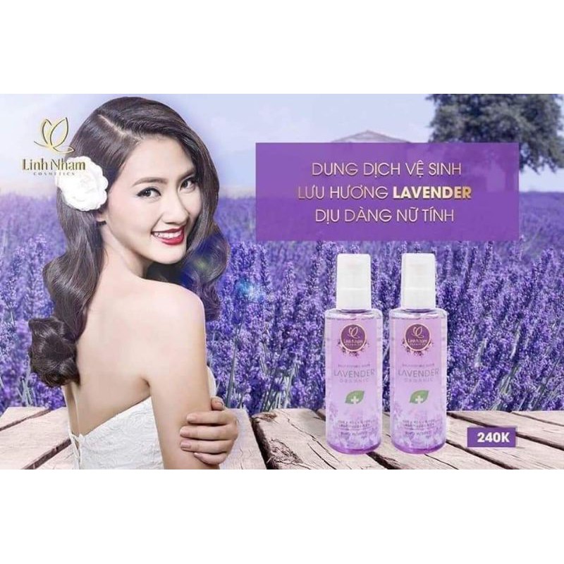 Dung dịch vệ sinh phụ nữ lavender organic