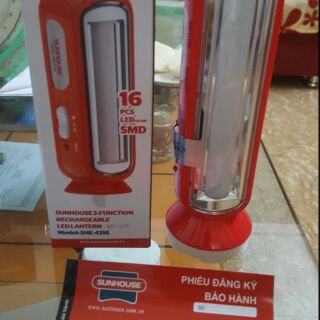🔦🔦🔦đèn pin sunhouse 16 mắt led ,siêu sáng cỡ lớn