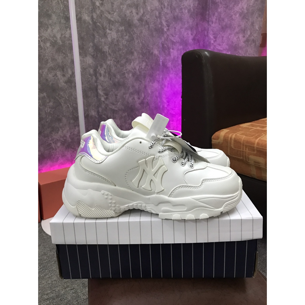 [Full Box] Giày thể thao mlb ny, Giày Sneaker mlb ny bản đẹp sịn in nổi