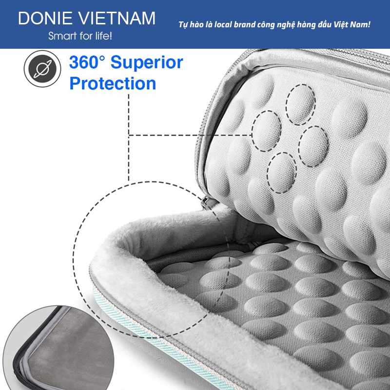 Túi Chống Sốc Tomtoc  A13 360° Protective For Macbook