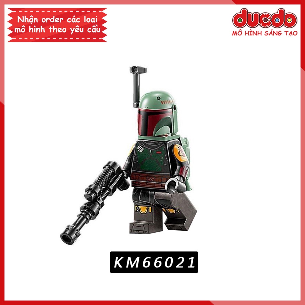 Minifigures nhân vật Star Wars Chiến tranh giữa các vì sao - Đồ chơi Lắp ghép Xếp hình Mô hình Mini KM KM66021-KM66028