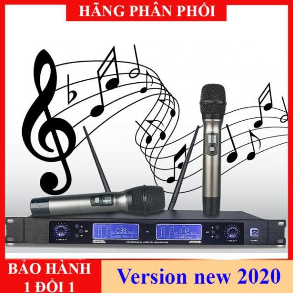 Flash sale - Mic hát không dây, Bộ Micro không dây EPXCM kèm đầu thu - âm thanh mượt mà, không hú rít- BẢO HÀNH UY TÍN