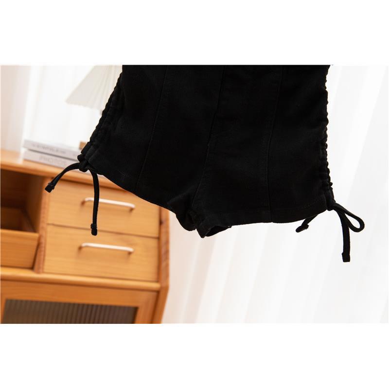 [Babycat] Hàng Có Sẵn Quần Short Lưng Cao Có Dây Rút Phong Cách Nhật Bản Hàn Quốc Thời Trang Xuân Hè Hàng Mới Dành Cho Bạn Gái