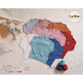 ÁO GIỮ NHIỆT CỔ 3 PHÂN COOKIE