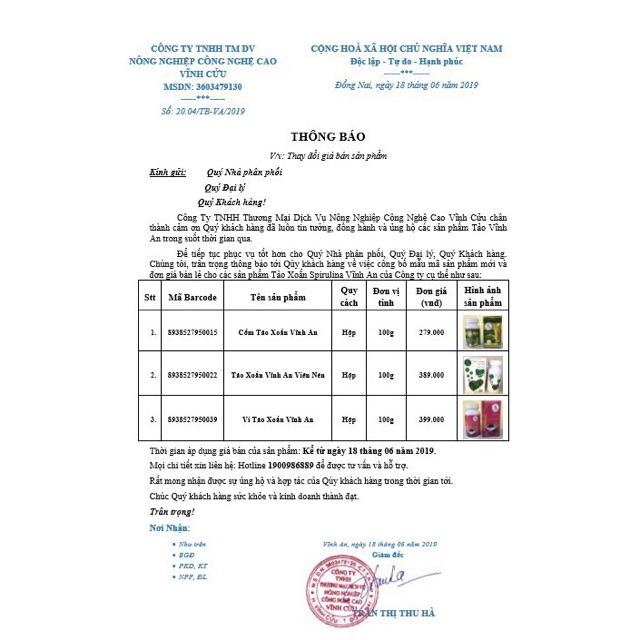 Tảo xoắn vĩnh an | BigBuy360 - bigbuy360.vn