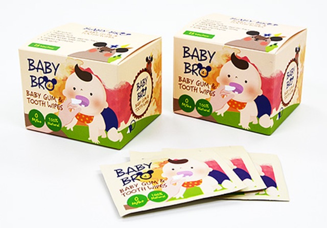 Gạc Rơ Lưỡi BaBy Bro Hàn Quốc Vệ Sinh Răng Miệng Cho Bé (25 Miếng)